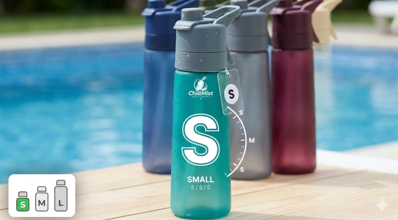 ✨ ChillMist™ Spreyli Matara – Yaz Sıcaklarına Meydan Oku, Serinlik Yanında!